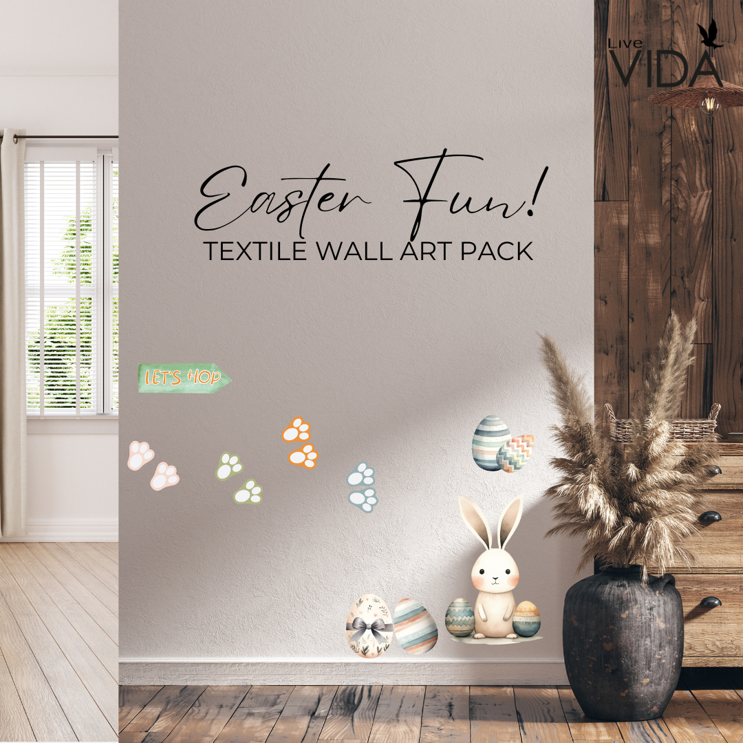 Easter Pathway Wall Sticker Set