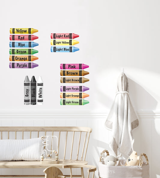 Colours Wall Sticker Pack