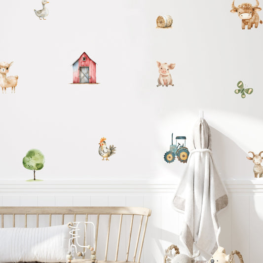 Farm Life Wall Sticker Pack