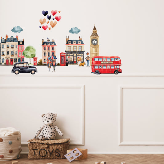 London Life Wall Art Sticker Pack